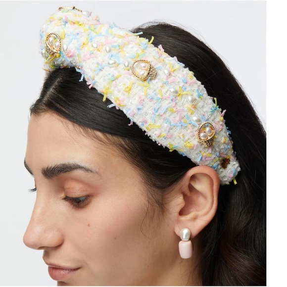 Lele Sadoughi Easter Basker Woven Knotted Headband NWT main image 10